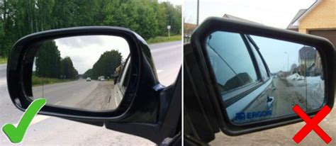 Teminė nuotrauka: vairuotojas reguliuoja automobilio veidrodėlius