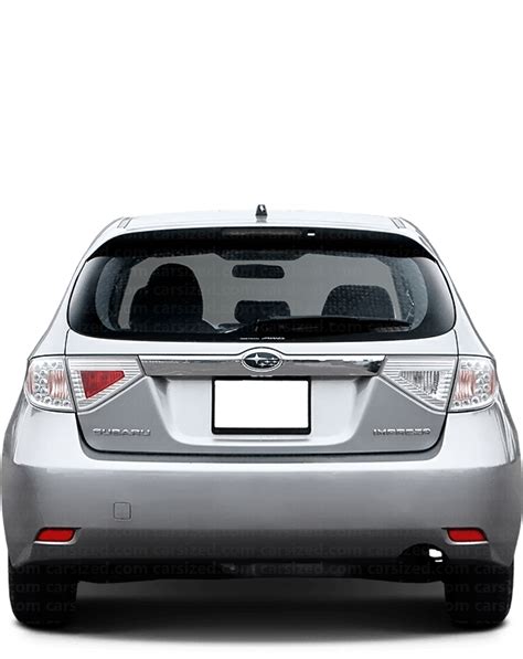 „Subaru Impreza“ (2007-2011) hečbeko eksterjero nuotrauka