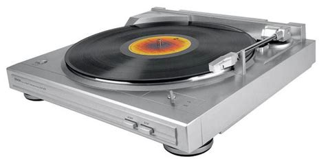 Vinilinių plokštelių grotuvas ir jo mechanizmas
