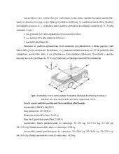 Schematinis brėžinys, iliustruojantis optimalų svorio centro paskirstymą priekaboje