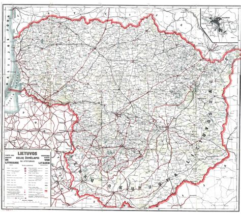Žemėlapis, iliustruojantis Lietuvos geografinę padėtį transporto srautų kontekste