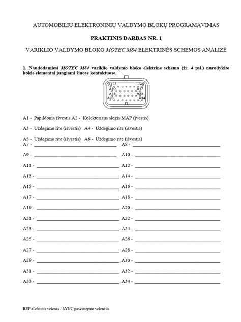 Elektroninio pečiuko valdymo bloko schema