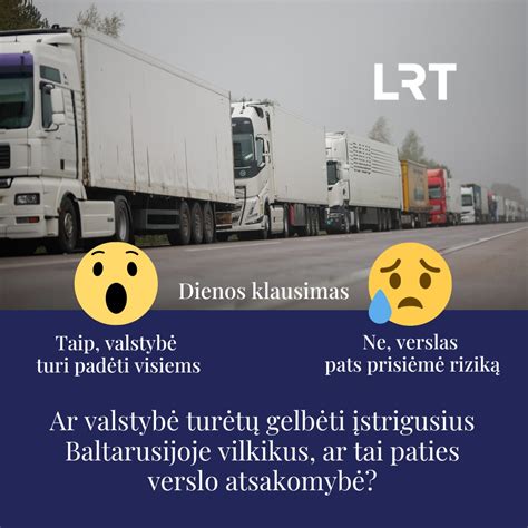 Infografika: įstrigusių vilkikų skaičius ir laikas, kada jie buvo įkalinti