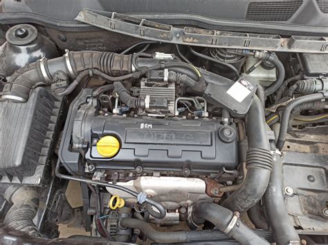 Opel Astra G 1.7 DTI variklio schema
