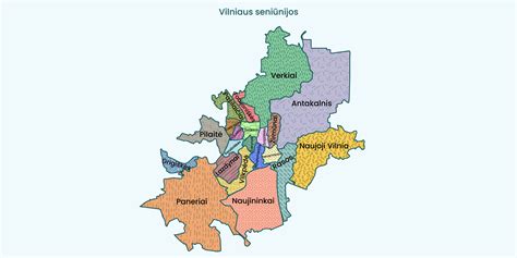 Žemėlapis: Avižienių ir Vilniaus miesto aplinkinių servisų vietos