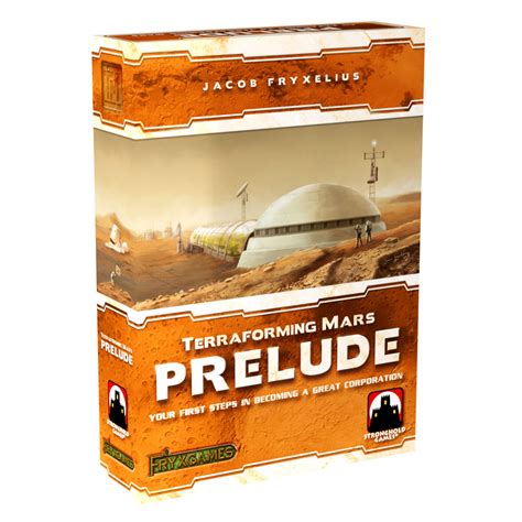 Terraforming Mars: Prelude dėžutės viršelis