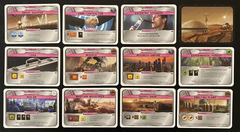 Pavyzdys: Terraforming Mars: Prelude kortos