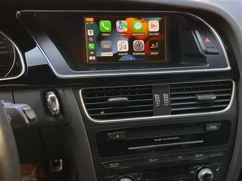 Audi connect sistemos sąsajos pavyzdys automobilyje