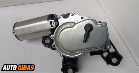 schematinis galinio valytuvo mechanizmo pavaizdavimas