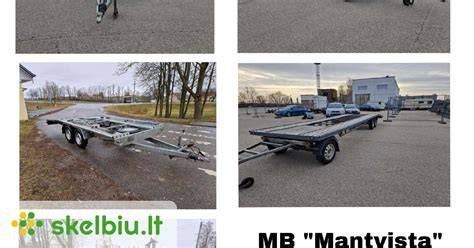 Priekabų parkas Alytuje - įvairių tipų priekabos