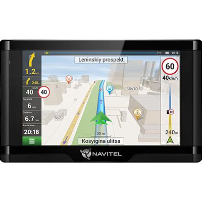 Navitel navigacijos sąsajos pavyzdys