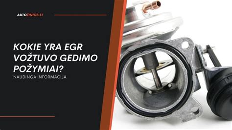 EGR vožtuvo ir DPF filtro schema, rodanti jų užsikimšimą