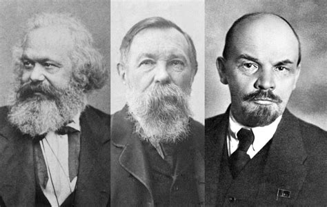 Marx, Engels, Lenin, ir Žižeko filosofijos portretai