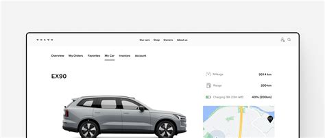 Volvo automobilio konfigūratoriaus ekrano nuotrauka