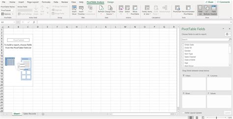 Excel Pivot lentelės pavyzdys