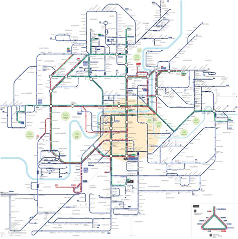 Vilniaus miesto viešojo transporto multimodalinis žemėlapis