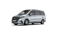 Mercedes-Benz modelių gamos iliustracija (C, E, S, GLE, GLC, A klasės)