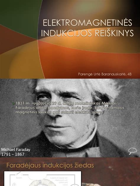 Elektromagnetinės indukcijos proceso vizualizacija generatoriuje