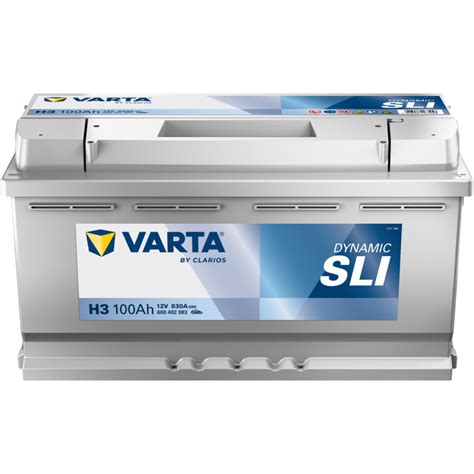 VARTA akumuliatorių linijos: Silver Dynamic, Blue Dynamic, Heavy Duty, Super Heavy Duty
