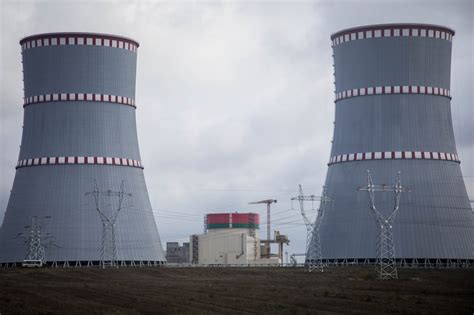 Tematinė nuotrauka: Astravo atominė elektrinė