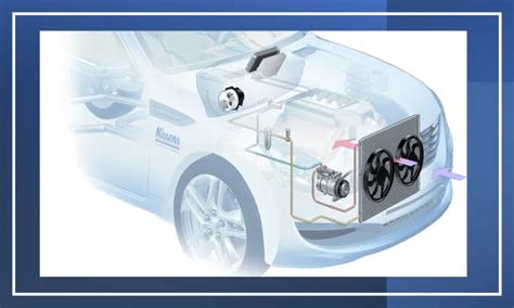 Infografika: šildytuvo ir salono ventiliatoriaus sistema Volvo V40