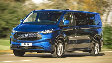 Ford Transit/Tourneo Custom važiuoklės komponentų iliustracija
