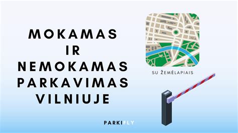 Mokamo parkavimo zonos ženklų pavyzdys mieste