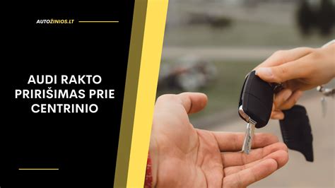 Infografika: žingsnis po žingsnio automobilio pultelio pririšimo instrukcija
