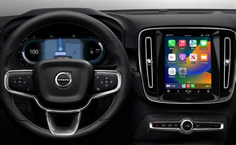 Volvo Sensus Navigation sistemos ekranas, rodantis navigacijos meniu