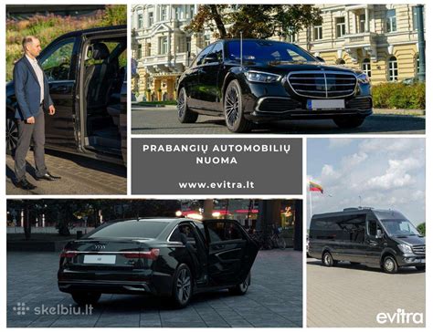 Prabangus automobilis Mercedes-Benz S-klasė su vairuotoju