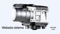 scheminis Webasto autonominio šildytuvo veikimo principas sunkvežimyje