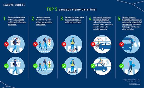 infografika su patarimais, kaip saugiai pereiti gatvę