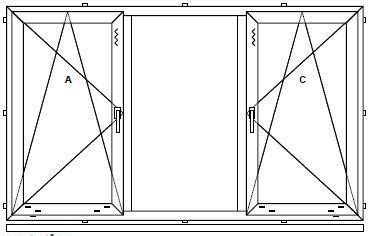 nuotrauka su skirtingais buitiniais daiktais (pvz., šaldytuvu, durimis, langų rėmu), kuriuose matosi pataisyti smulkūs pažeidimai