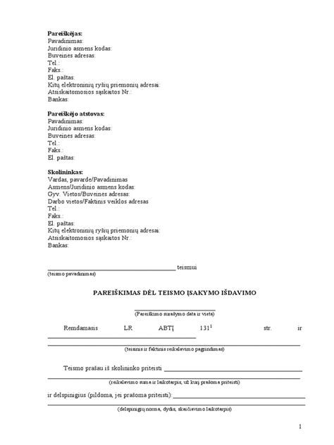Schema: Teismo įsakymo išdavimo procesas