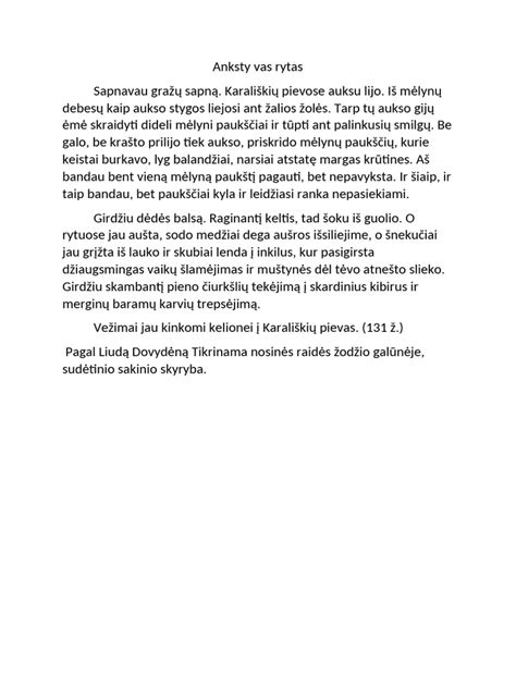 Douglasas Spauldingas žadina miestelį, ankstyvas rytas