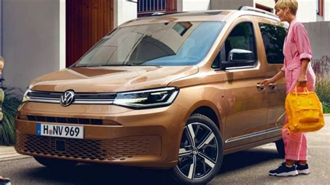 Volkswagen Caddy Style eksterjero dizaino infografika