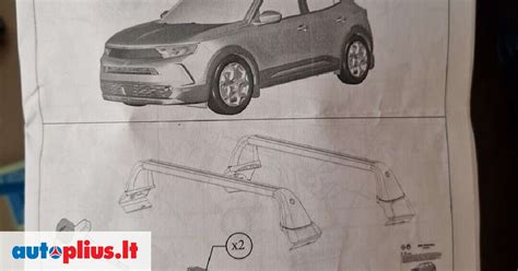 Opel Mokka su integruotais stogo relingais