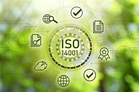 Schematinis ISO 14001 sertifikato pavaizdavimas