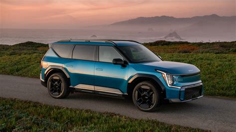 Kia EV9 išorės dizainas ir interjeras