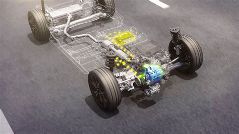 Engine diagram of Ford EcoBlue or E-Transit Custom powertrain