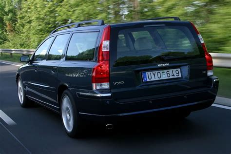 Volvo V70 interjero nuotrauka su erdviomis sėdynėmis