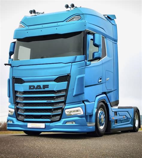 Teminė DAF XF, XG ir XG+ vilkikų nuotrauka kelyje