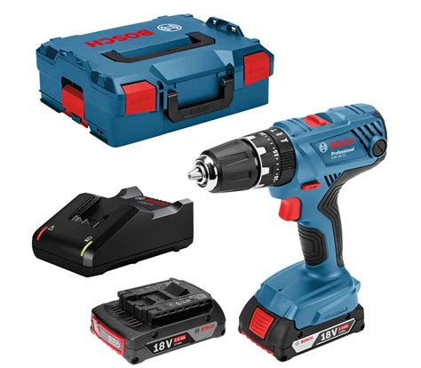 Bosch 18V akumuliatorinio gręžtuvo-suktuvu nuotrauka su pavaizduota galia