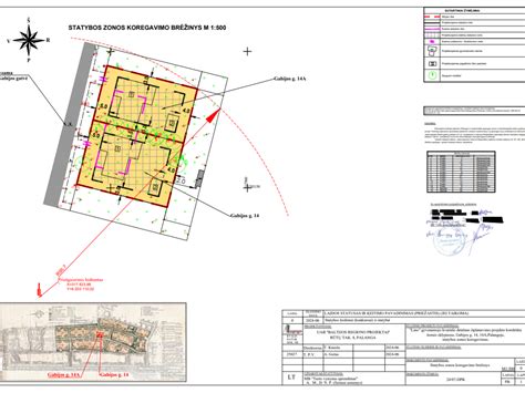 Autoserviso patalpų išplanavimo schema su zonų žymėjimais