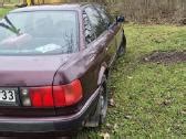 Audi 80 sedano galinio spoilerio apžiūra prieš pirkimą (pažeidimų ir tvirtinimo taškų tikrinimas)