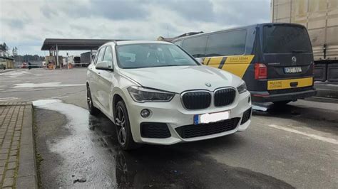 Sulaikytas vogtas BMW automobilis pasienyje