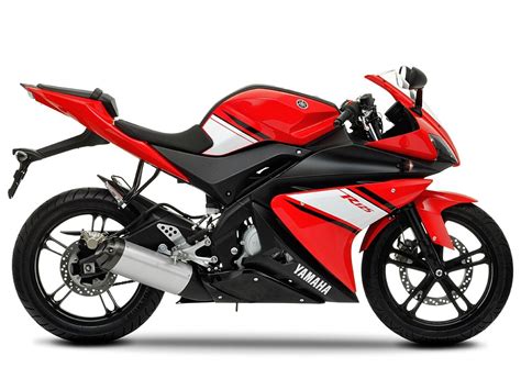 Yamaha YZF-R125 2010 modelio šoninis vaizdas