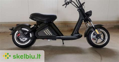 Klasikinis registruojamas elektrinis motoroleris