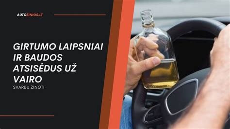 Infografika, vaizduojanti girtumo už vairo pasekmes (avarijos, baudos, sužalojimai, socialinė stigma)