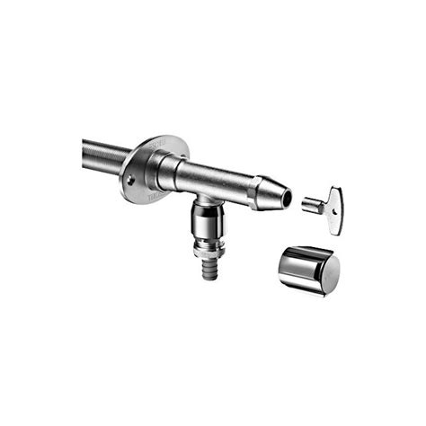 Išleidimo čiaupas radiatoriaus apačioje